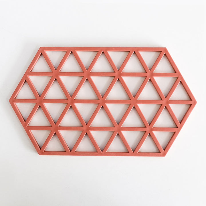 Unisex Silicone Coaster with Geometric Design Bowlift
