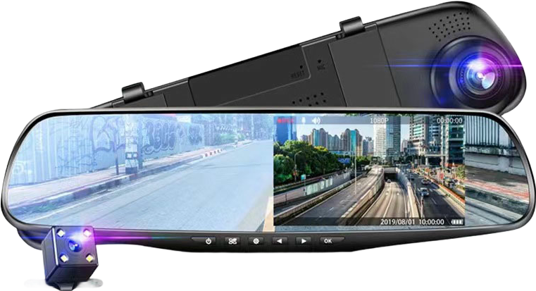 BowLift | Front and Rear Dual Recording HD Night Vision Dash Cam