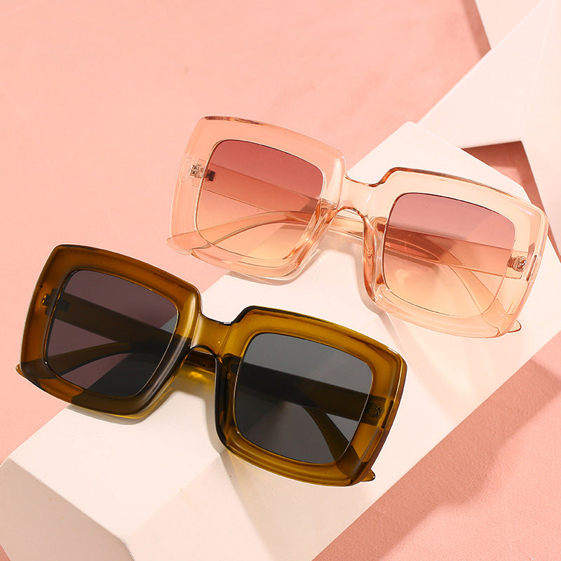 Oversized Square Frame Sunglasses Bowlift 1787812276