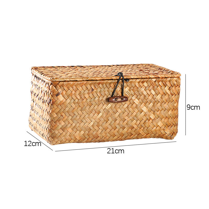 Handcrafted Woven Storage Box Bowlift