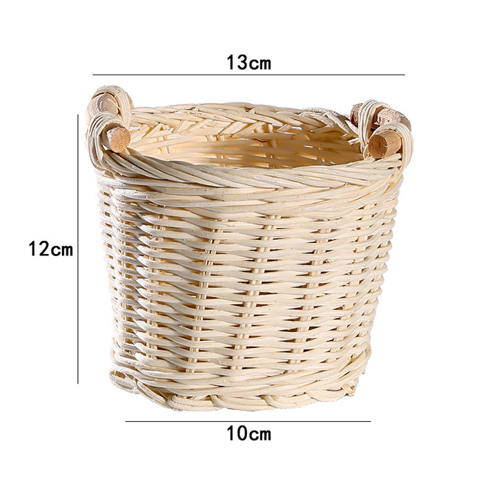 Handwoven Decorative Storage Basket Bowlift