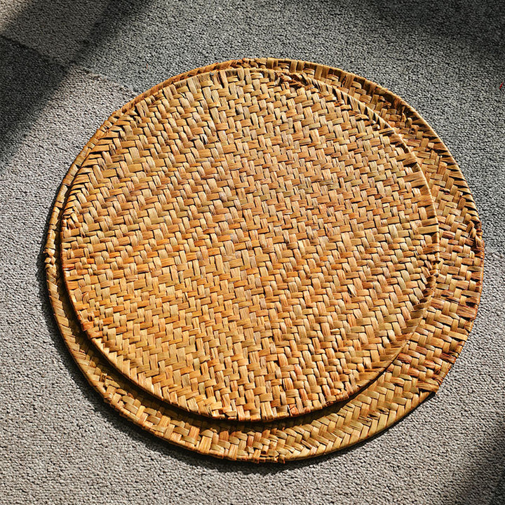 Handcrafted Round Serving Platter Bowlift