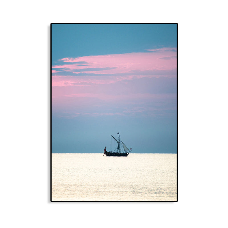 BowLift | Tropical Air and Sea Canvas pastel-colored texture painting for playroom, multiple sizes