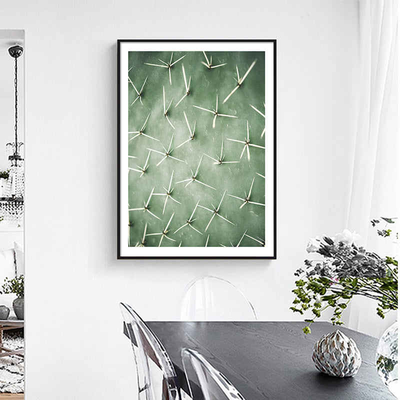 BowLift | Cactus Signs Soft Color Canvas Wall Art Print Texture, Multiple Size Options