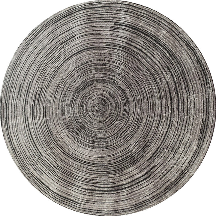 BowLift | Creative Multicolor Modernist Rug Polyester Circle and Brush Stroke Pattern Rug Washable Pet Friendly Non-Slip Rug for the Living Room