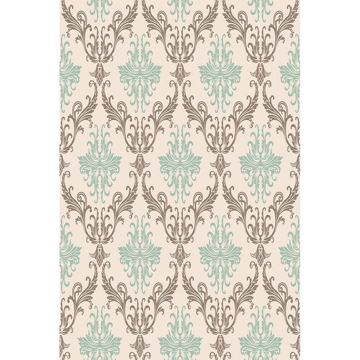 BowLift | Moroccan geometric pattern rug in orange and brown, polyester rug, washable, pet-friendly, non-slip, area rug for the living room