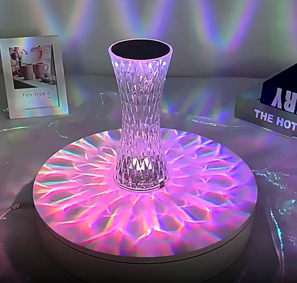 Bedroom Rose Atmosphere Decorative Table Lamp Advanced Sense Gift Nightlight