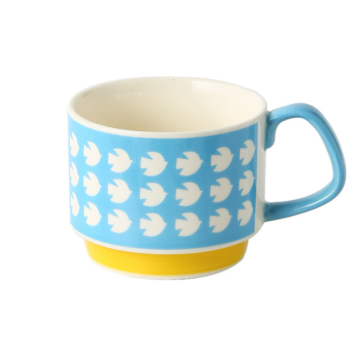 Ceramic Hanging Ear Printing Coffee Cup