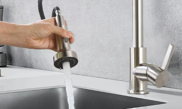 AquaFlex DuoSpray – Multifunctional kitchen spray attachment with 2 spray types Bowlift