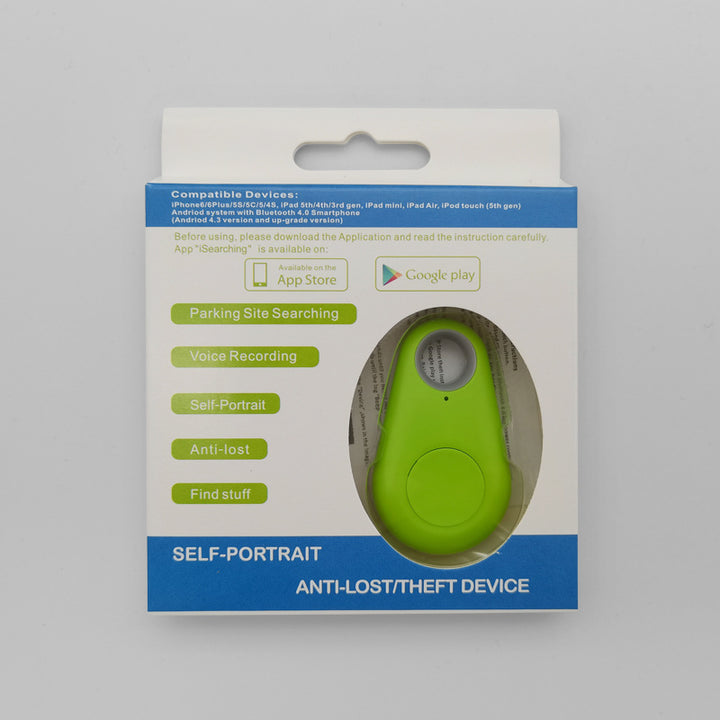Water drop bluetooth anti-loss device intelligent two-way object-finding pet mobile phone key wallet alarm anti-loss device