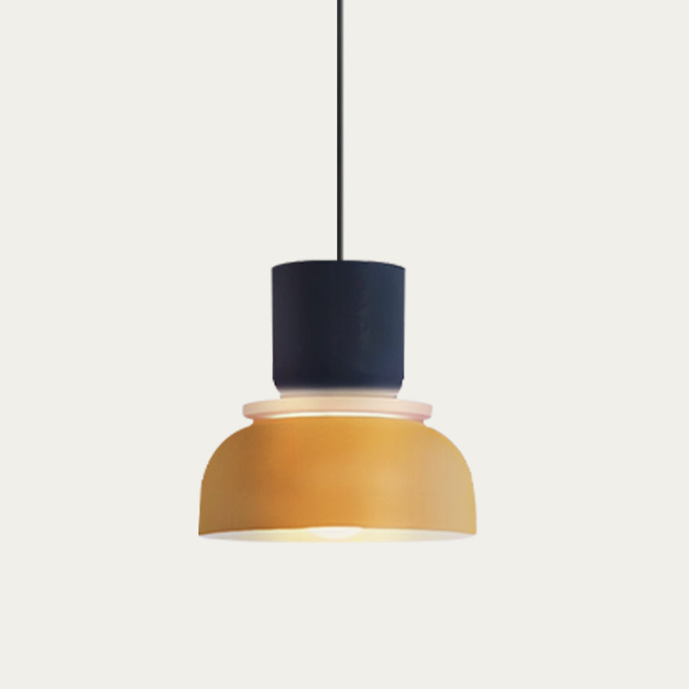 Simple Nordic Dining Hall Lamp High-level Living Room Chandelier Macaron Acrylic