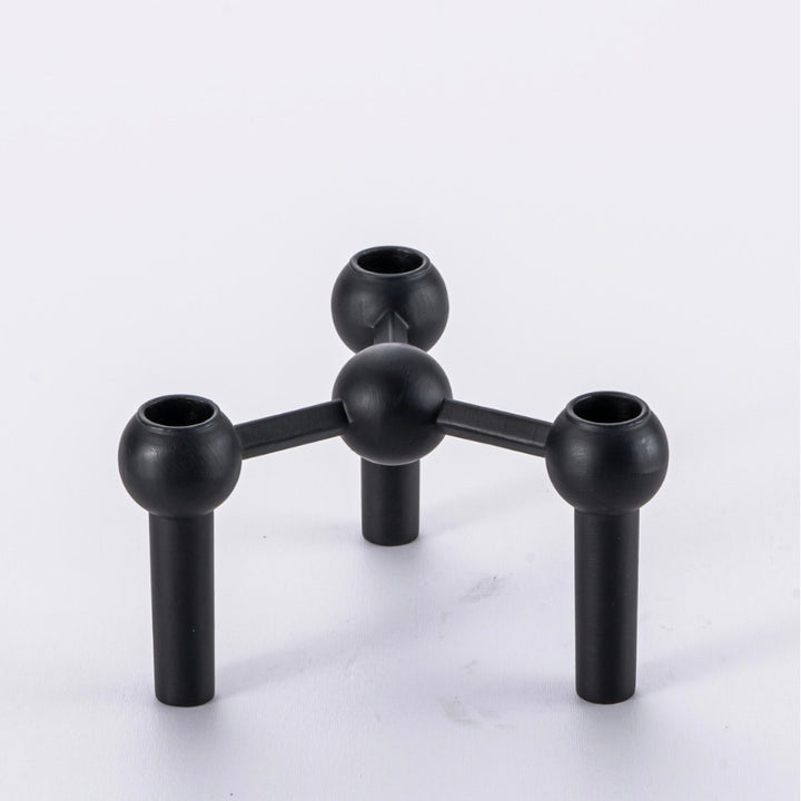 Creative three-legged candlestick hotel party dinner western restaurant candlestick alloy decorative ornaments