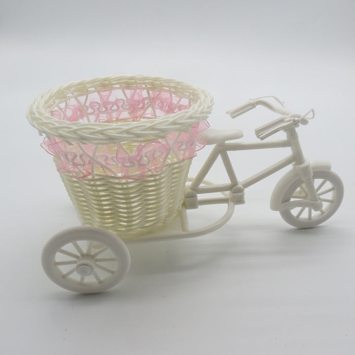 Cute Bicycle Decorative Storage Basket Bowlift