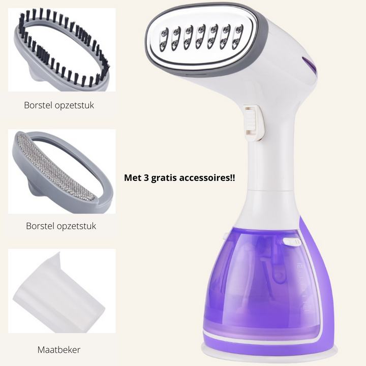 Compact Portable Garment Steamer Wrinkle-Free Bowlift
