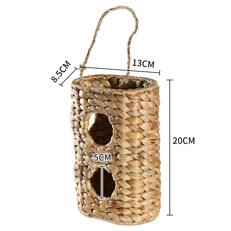 Versatile Hanging Woven Storage Basket Bowlift
