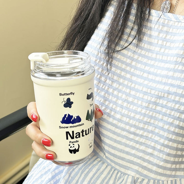 High-value cute thermos cup