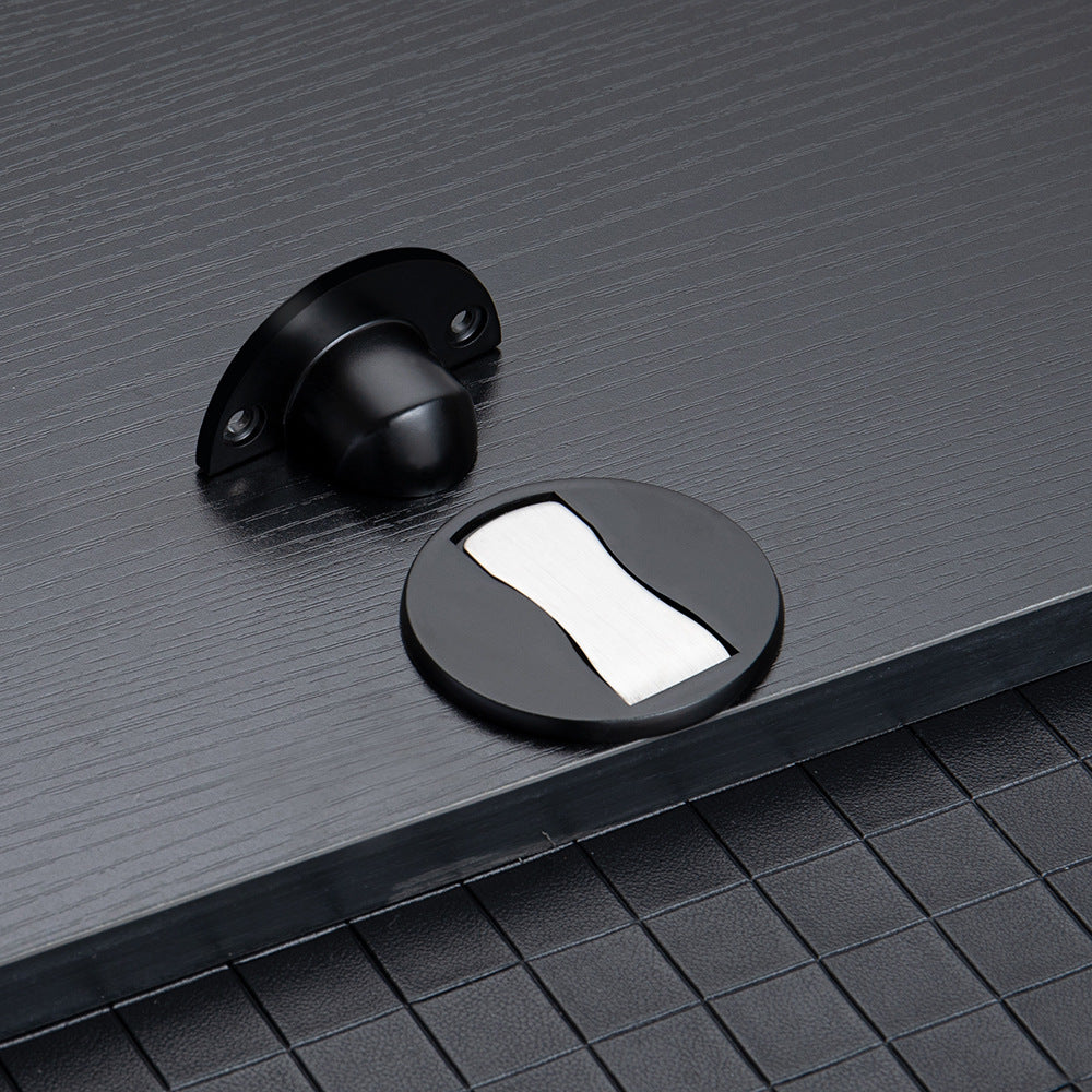 BowLt|304 Steel Door Stopper Attributes (Drill-Free/Strong Magnetic/Anti-Collision/Mute)