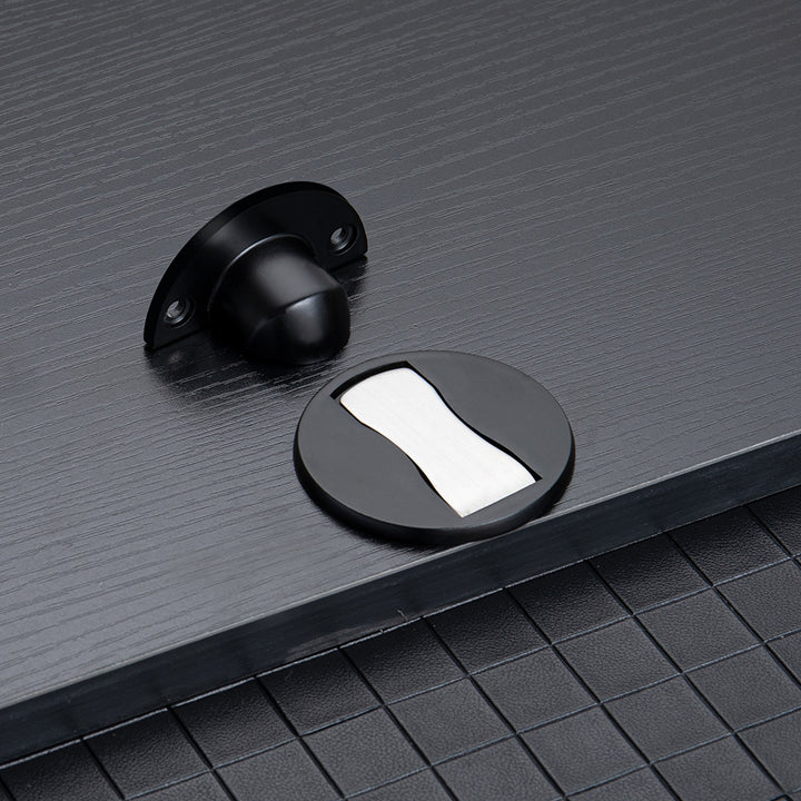 BowLt|304 Steel Door Stopper Attributes (Drill-Free/Strong Magnetic/Anti-Collision/Mute)