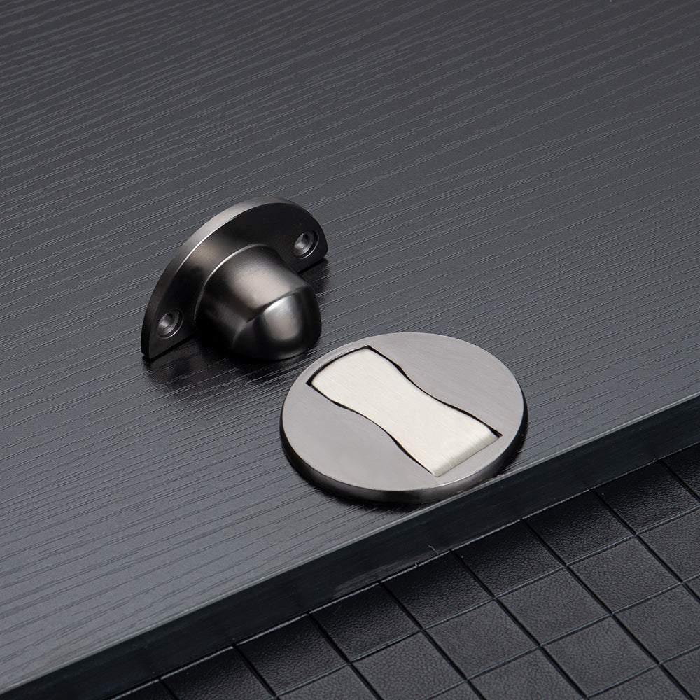 BowLt|304 Steel Door Stopper Attributes (Drill-Free/Strong Magnetic/Anti-Collision/Mute)