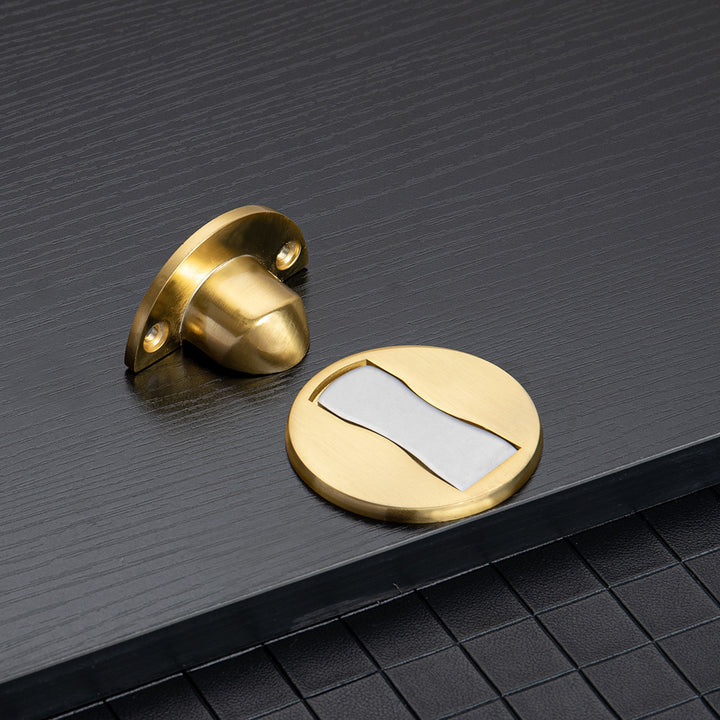 BowLt|304 Steel Door Stopper Attributes (Drill-Free/Strong Magnetic/Anti-Collision/Mute)