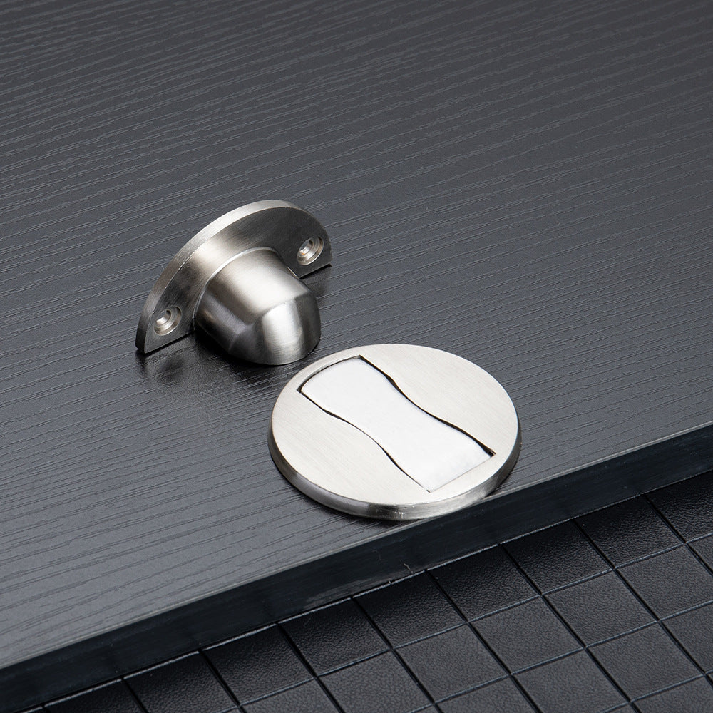 BowLift | 304 Steel Door Stopper Attributes (Drill-Free/Strong Magnetic/Anti-Collision/Mute)