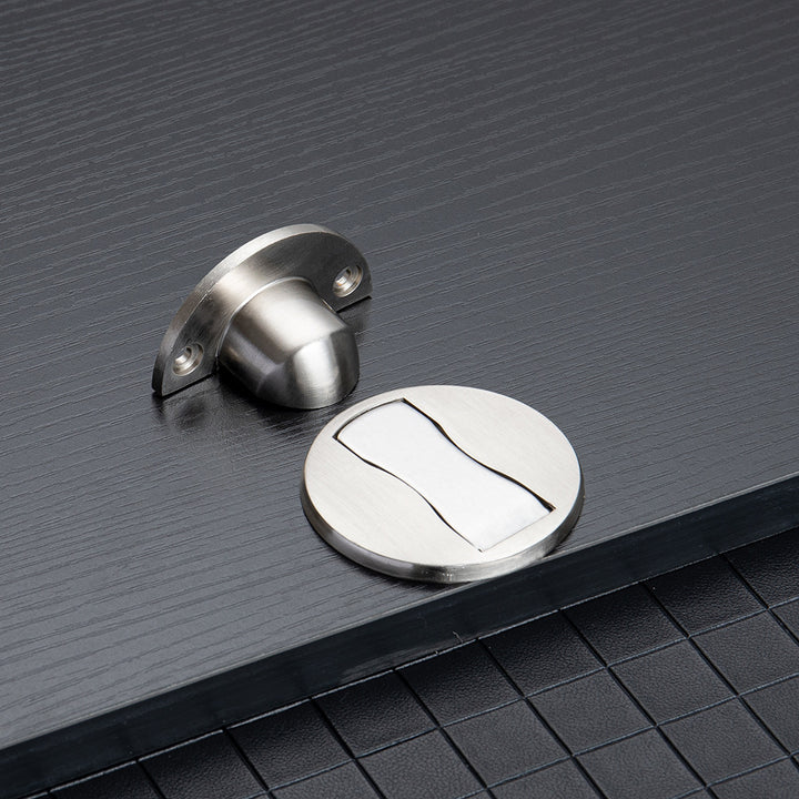 BowLift | 304 Steel Door Stopper Attributes (Drill-Free/Strong Magnetic/Anti-Collision/Mute)