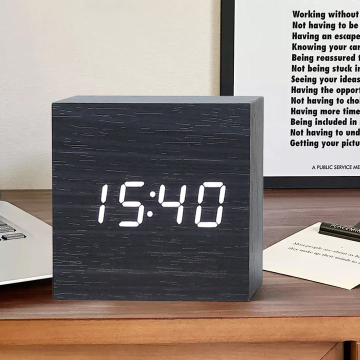 BowLift | Square Digital Clock Thermometer