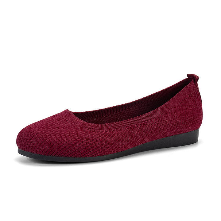 BowLift 丨 Women's Round Toe Bean Shoes