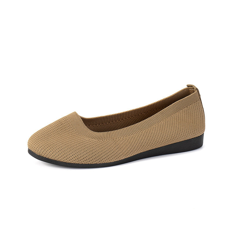 BowLift 丨 Women's Round Toe Bean Shoes