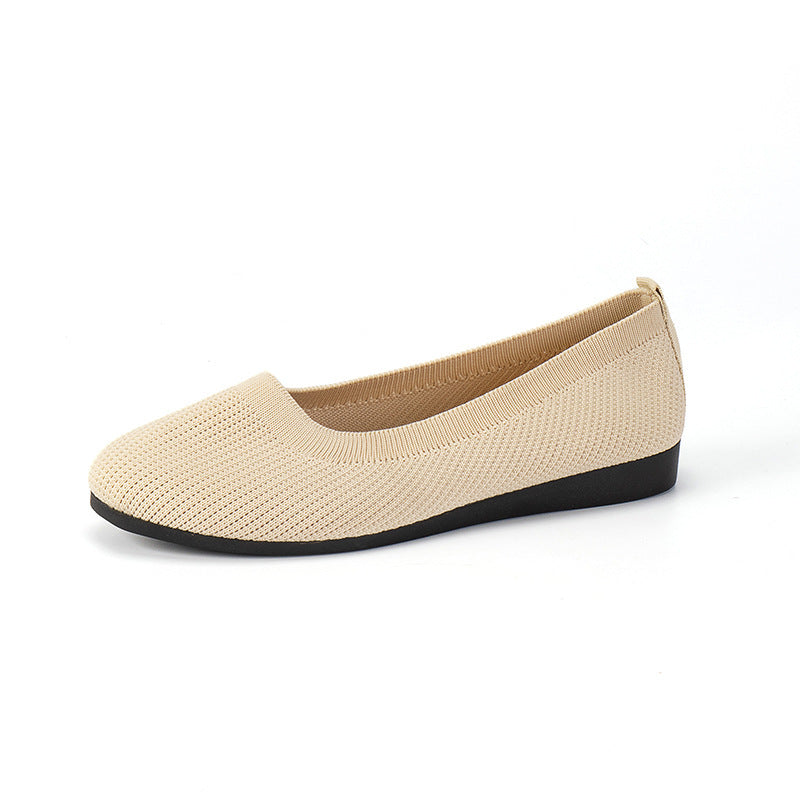 BowLift 丨 Women's Round Toe Bean Shoes