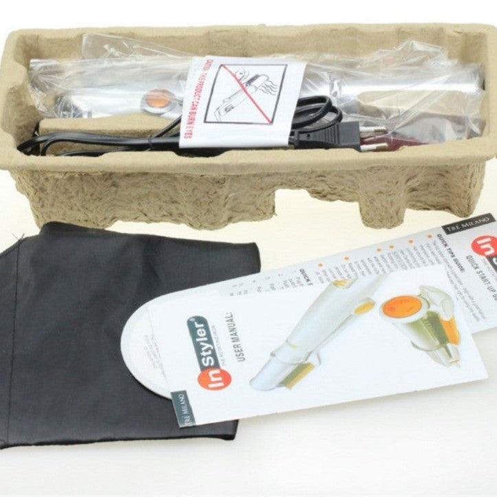 BowLift | 2 in 1 Curling Straightener+Ceramic Glaze/Multi Temp/Anti-Scald