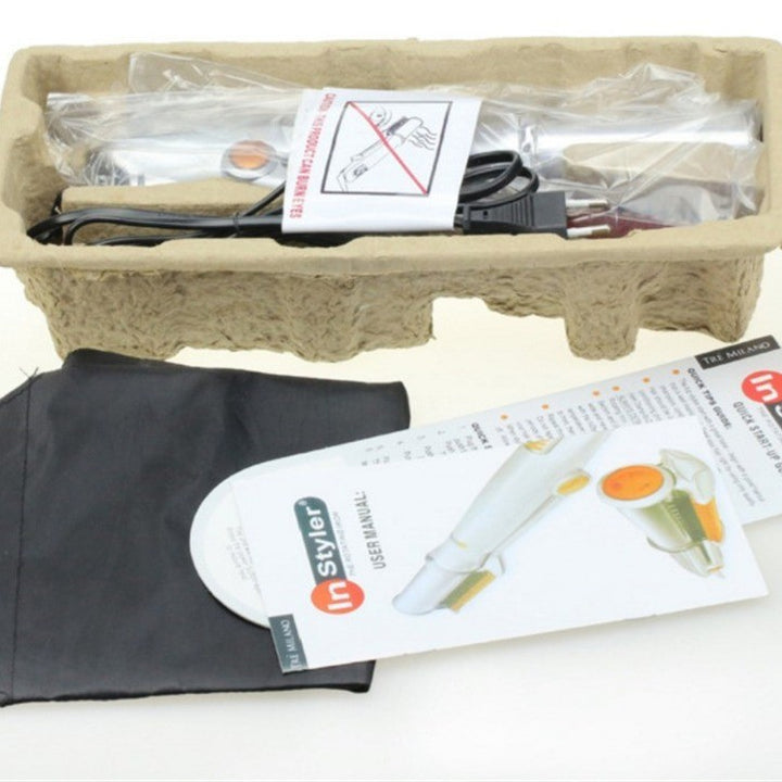 BowLift | 2 in 1 Curling Straightener+Ceramic Glaze/Multi Temp/Anti-Scald