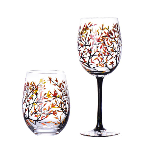BowLift | Crystal Glass Red Wine Glass+Clear Texture/All Season Use