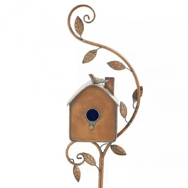 BowLift | European Metal Bird House+Garden Yard/Craft Decoration