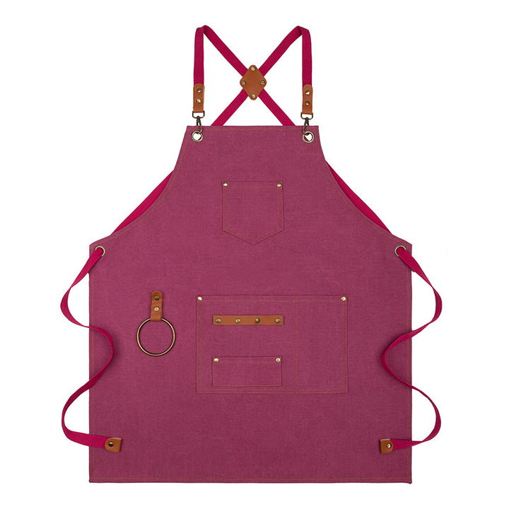 BowLift 丨 Canvas Sleeveless Apron Waterproof Oil-proof Cotton Canvas