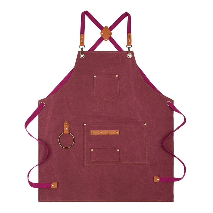 BowLift 丨 Canvas Sleeveless Apron Waterproof Oil-proof Cotton Canvas