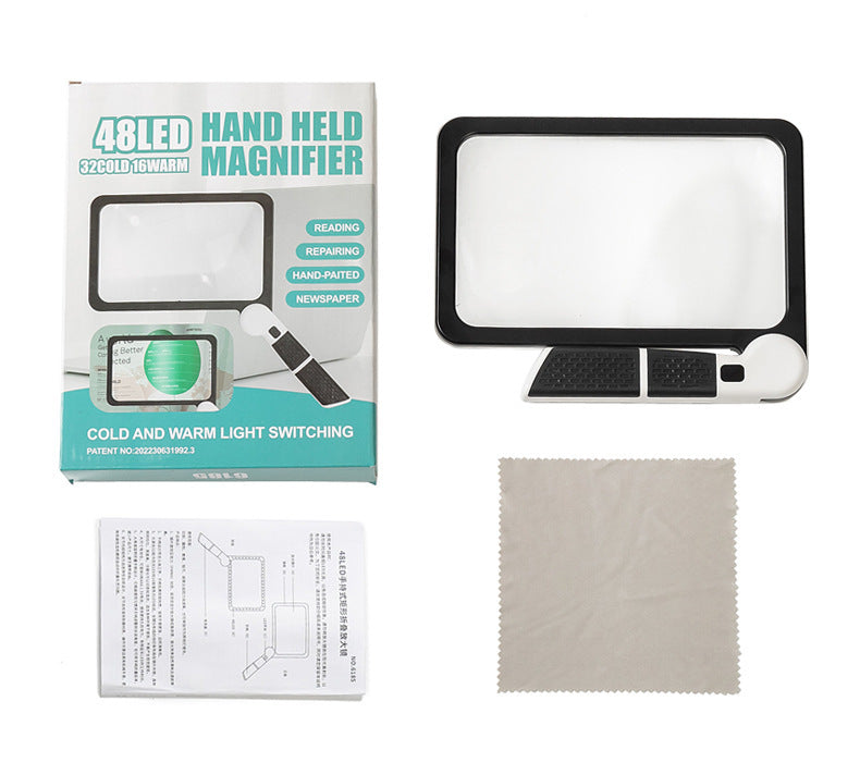 BowLift | Magnifying Glass+Square Handheld Foldable