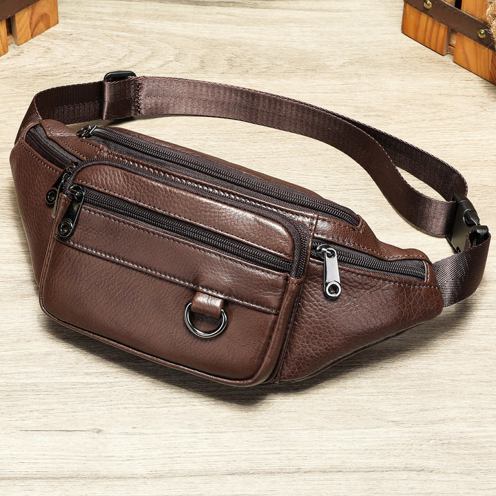 BowLift | Chest Bag+Men's Genuine Leather/Casual Sports