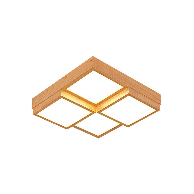 BowLift | RusticGlow Pendant Light - Multiple Lights Made of Natural Wood