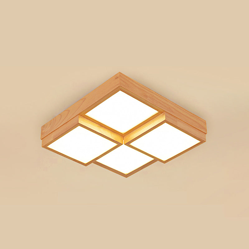 BowLift | RusticGlow Pendant Light - Multiple Lights Made of Natural Wood