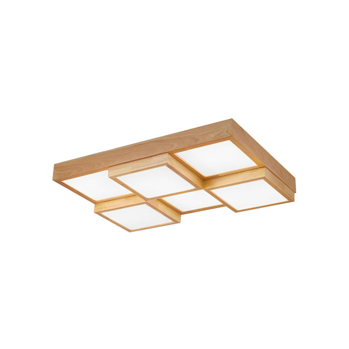 BowLift | RusticGlow Pendant Light - Multiple Lights Made of Natural Wood