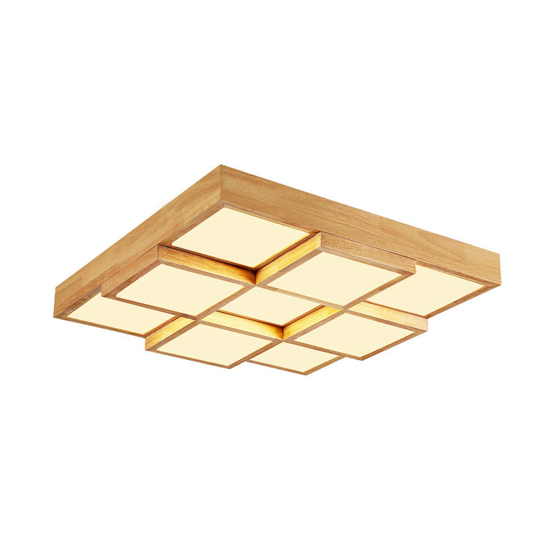 BowLift | RusticGlow Pendant Light - Multiple Lights Made of Natural Wood