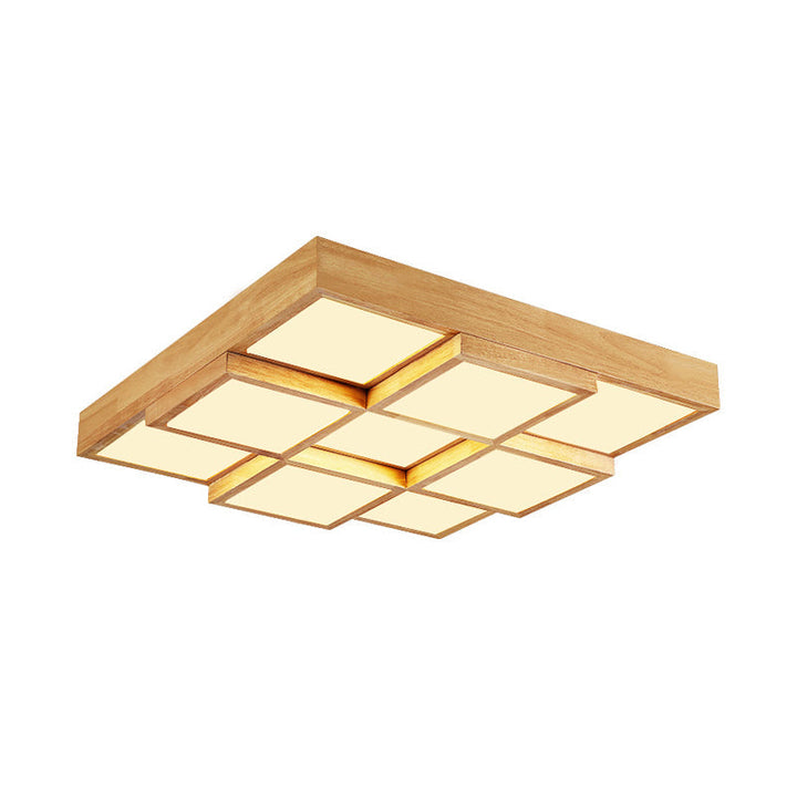 BowLift | RusticGlow Pendant Light - Multiple Lights Made of Natural Wood