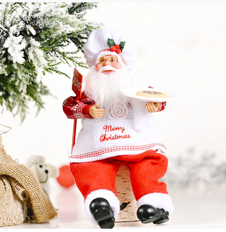 BowLift | Standing Santa Claus doll Christmas Decorations