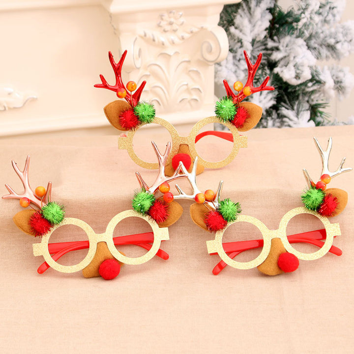 Fun Holiday-Themed Reindeer Glasses Bowlift