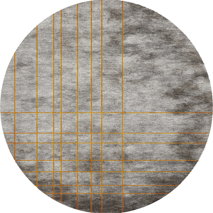 BowLift | Colorful checkered rug Polyester Modern rug Washable Non-slip Pet-friendly area rug for the living room