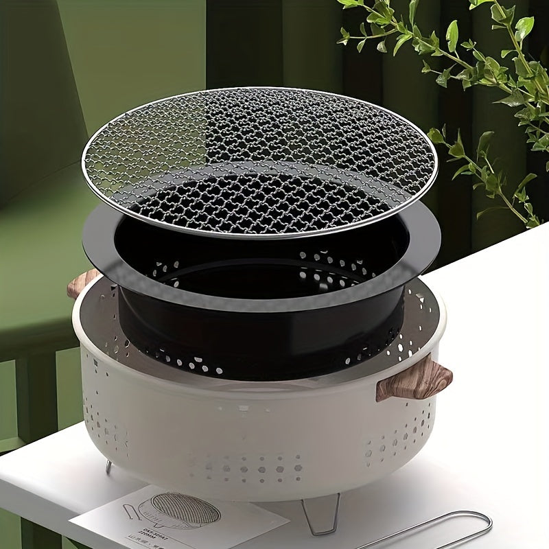 Indoor Grill smokeless – Electric grill plate with fat drainage and 2000W power | Bowlift
