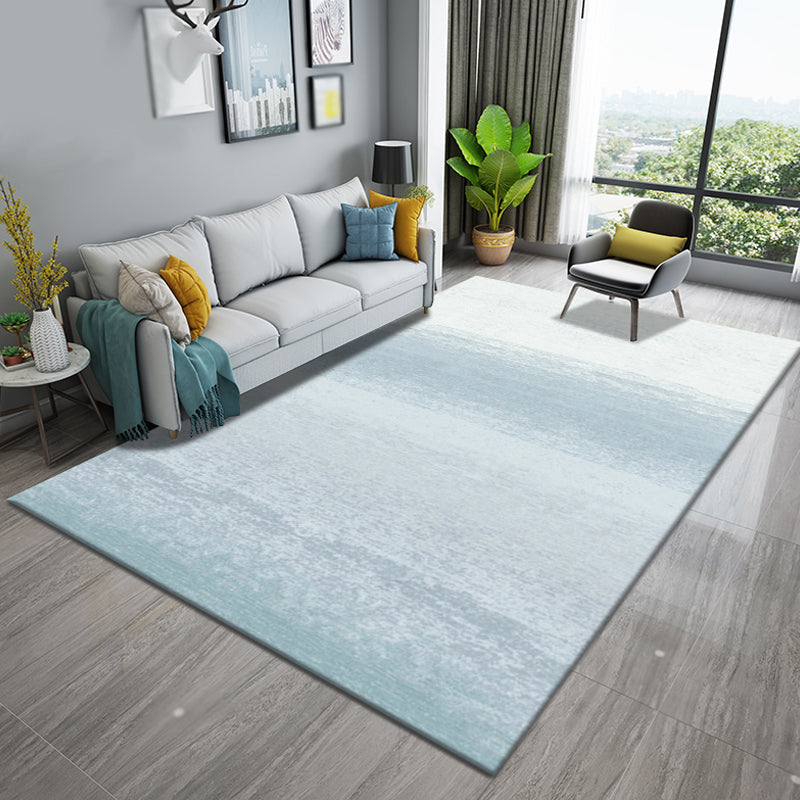 Unique multicolored modernist carpet polyester ombre pattern washable pet friendly non-slip carpet for the living room | Bowlift