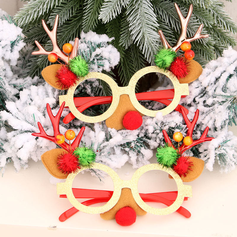 Fun Holiday-Themed Reindeer Glasses Bowlift