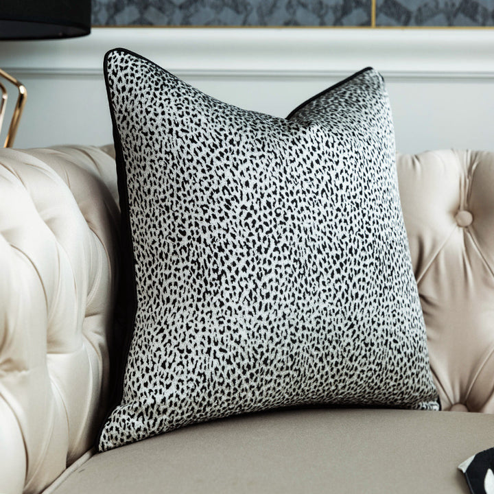Geometric Patterned Throw Pillow